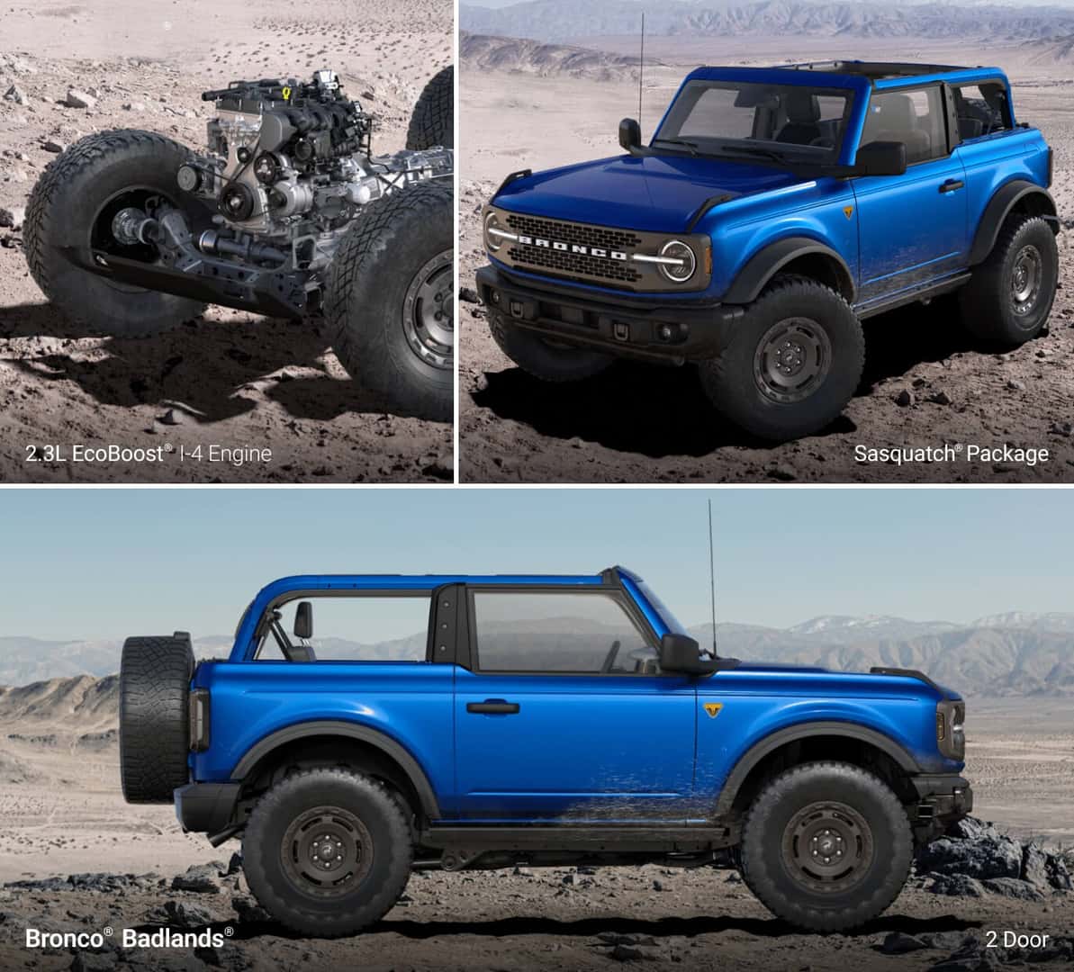 Ford Bronco Configurations