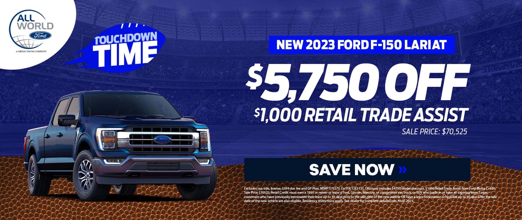 F150 Lariat Offer
