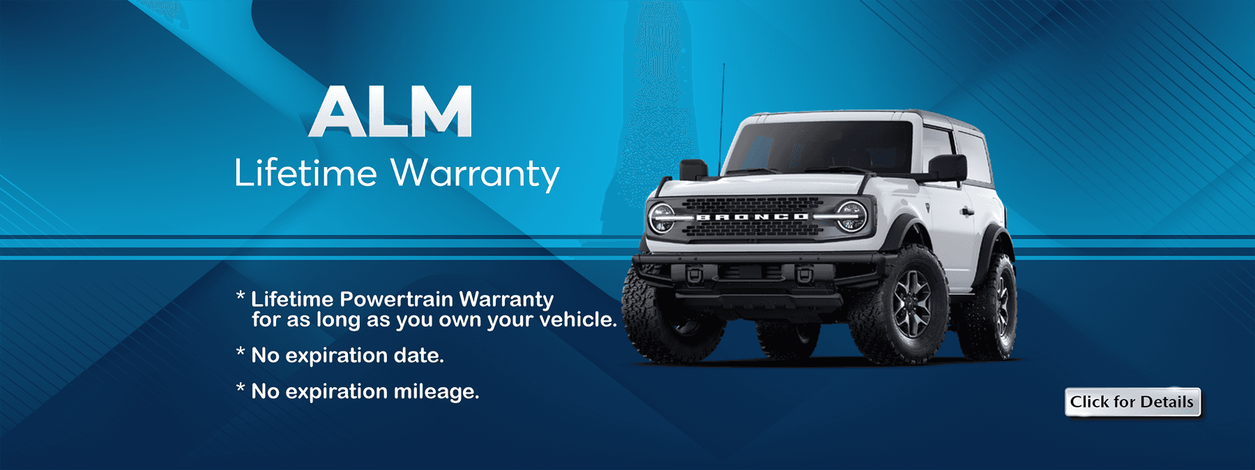 Included Lifetime Warranty