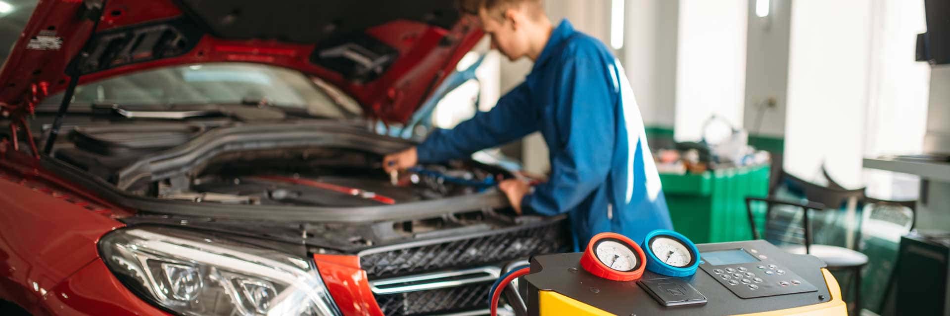 Ford A/C Service at ALM Ford Marietta near Sandy Springs