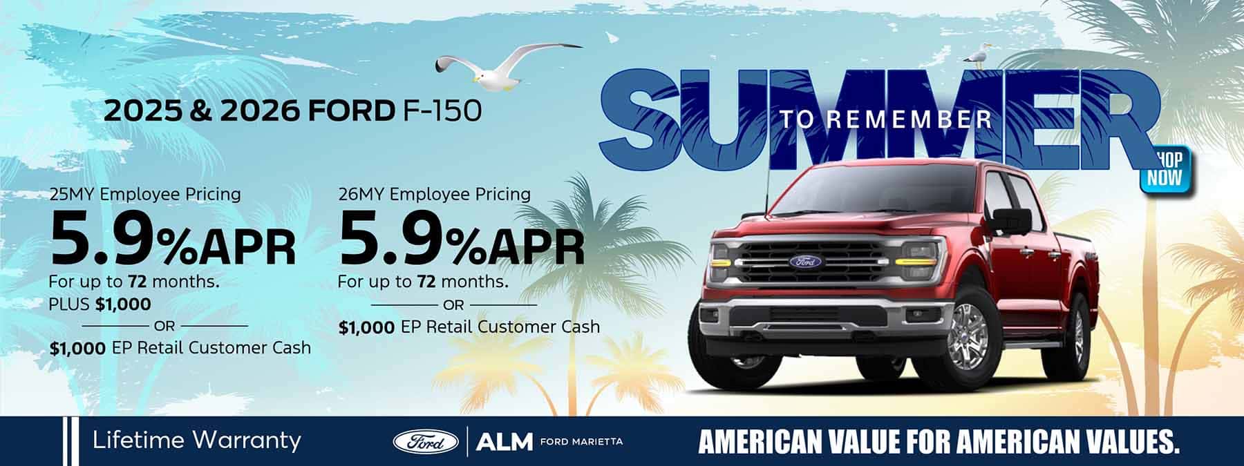 25 & 26 Ford F150 Offer Employee Pricing ALM ford marietta - Marietta, GA