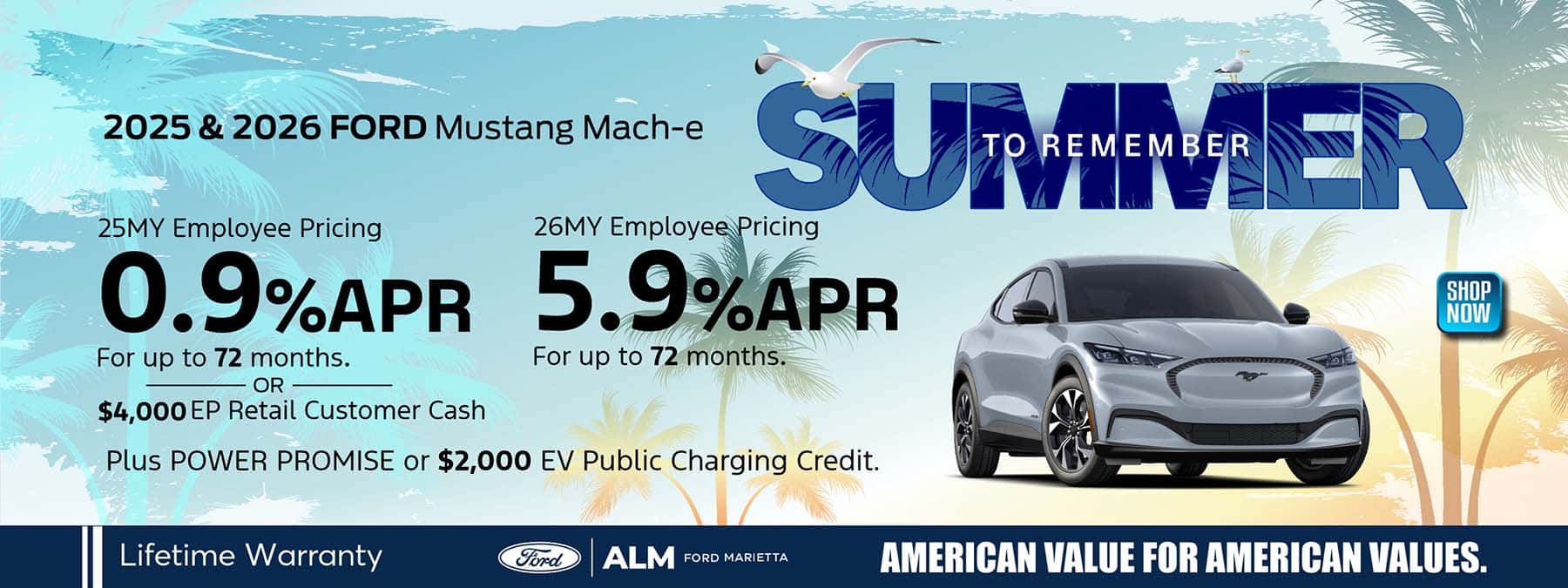 2025 & 26 Mach E Offer Employee Pricing ALM Ford Marietta - Marietta, GA