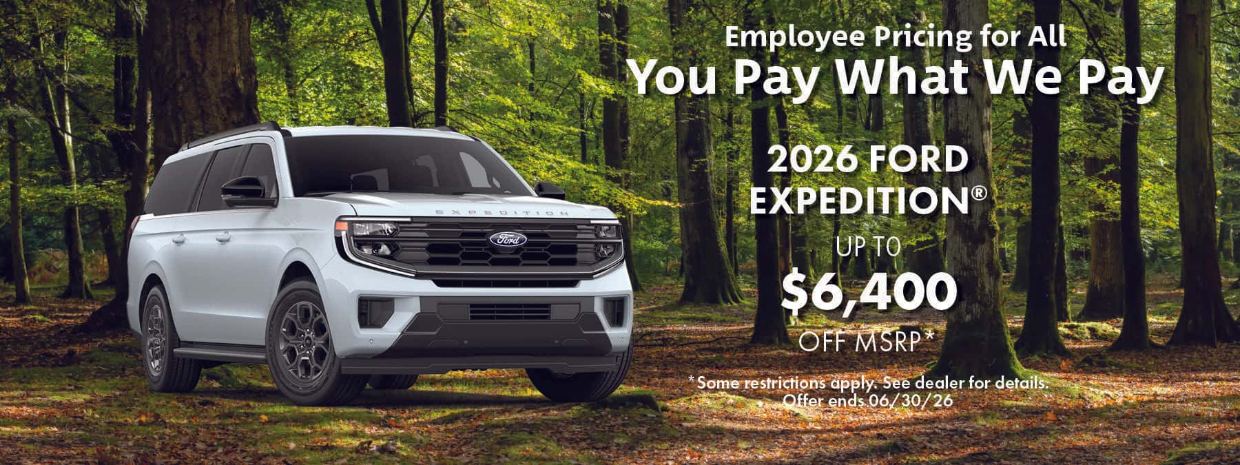 2026 Ford Expedition