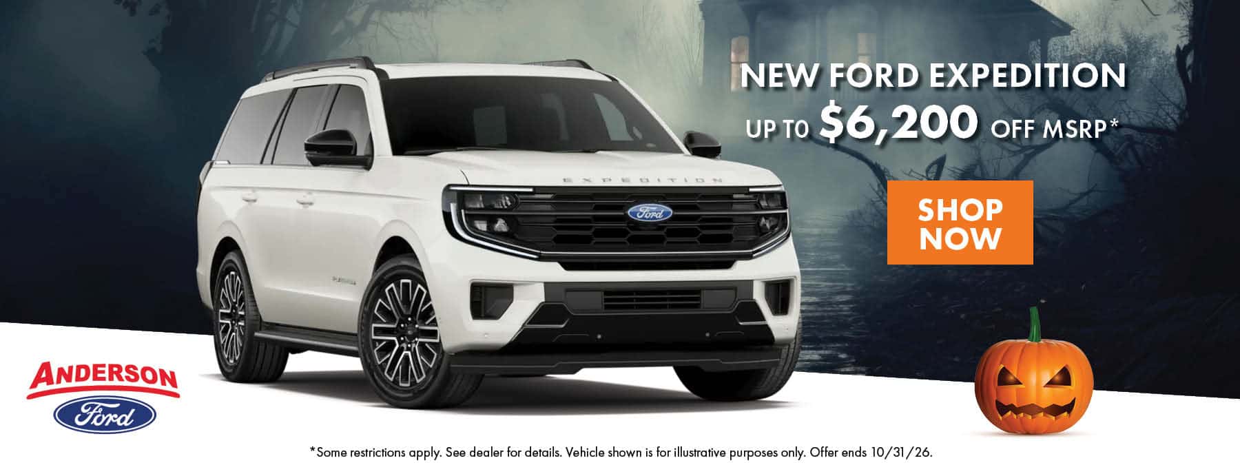 NEW FORD EXPEDITION uP TO $6,200 OFF MRP*
