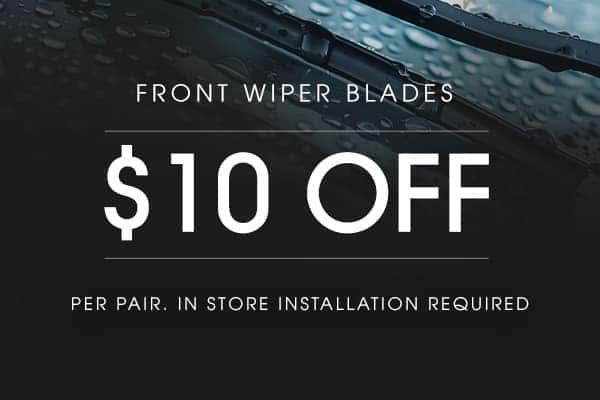 $10 Off Wiper Blades