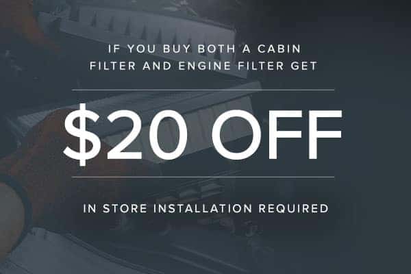 $20 off Filters