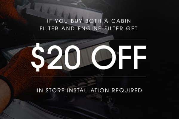 $20 off Filters