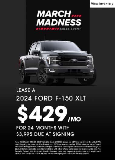 Ford F-150 Lease Offer Apple Valley MN