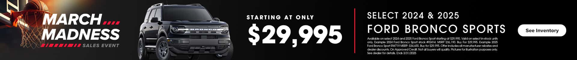 Ford Bronco Sport Near Me