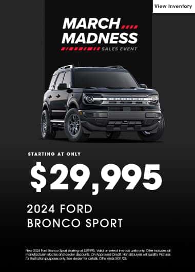 ford bronco sport