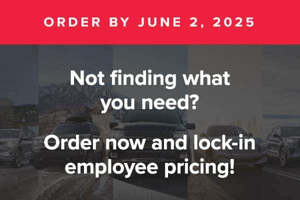 Order Now and Lock in Employee Pricing