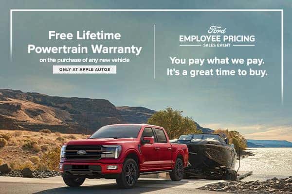 Employee Pricing PLUS Free Lifetime Powertrain Warranty
