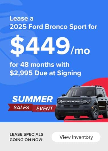 Bronco Sport Lease