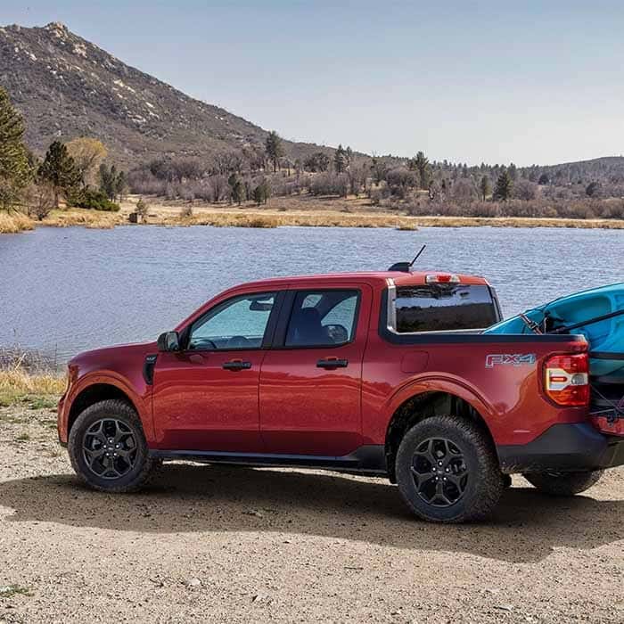 Ford Maverick exterior and bed utility for Apple Valley Minnesota drivers
