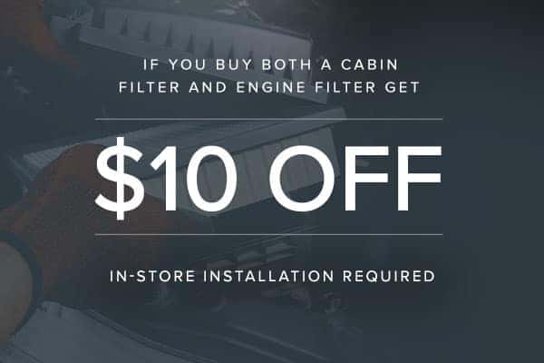 $10 off Filters