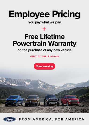 Employee pricing + Lifetime Powertrain Warranty