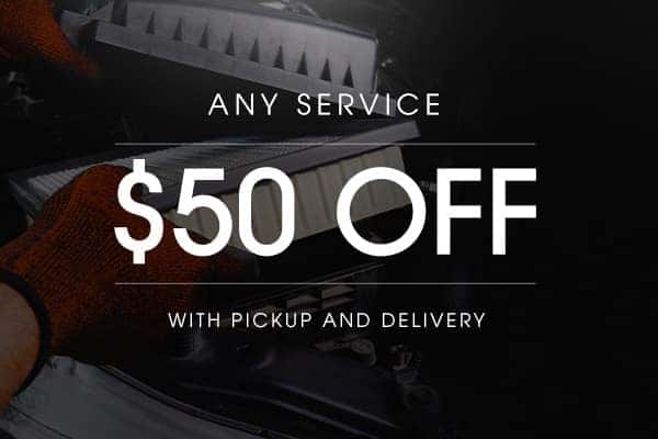 Pick Up & Delivery Special