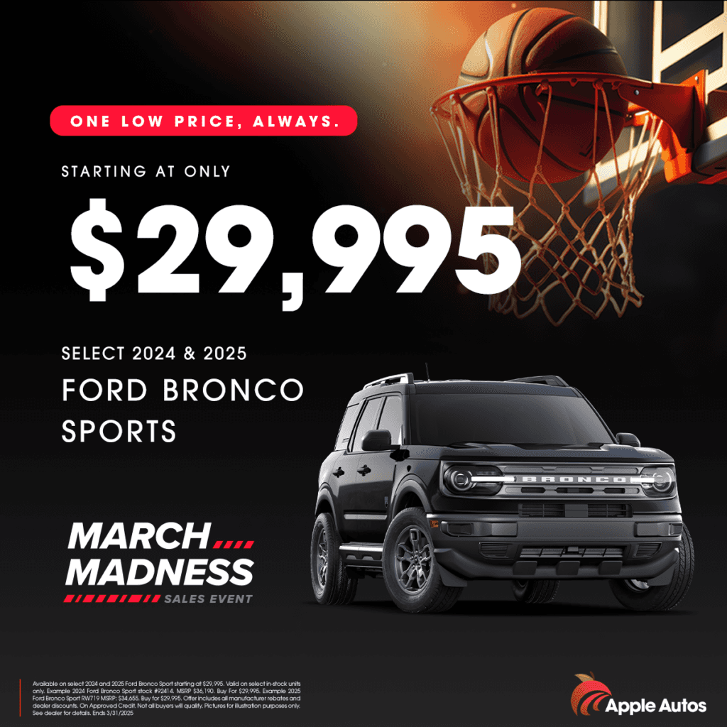 Bronco Sport Big Bend Starting at $29,995