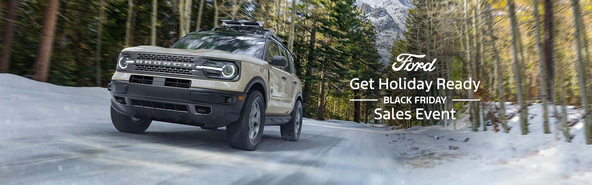 Ford Get Holiday Ready Black Friday Sales Event