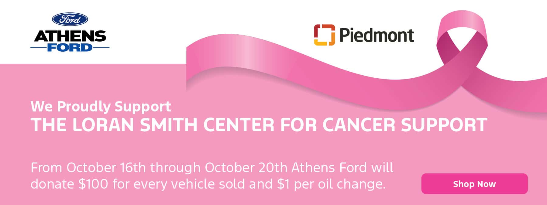 We Proudly Support The Loran Smith Center For Cancer Support