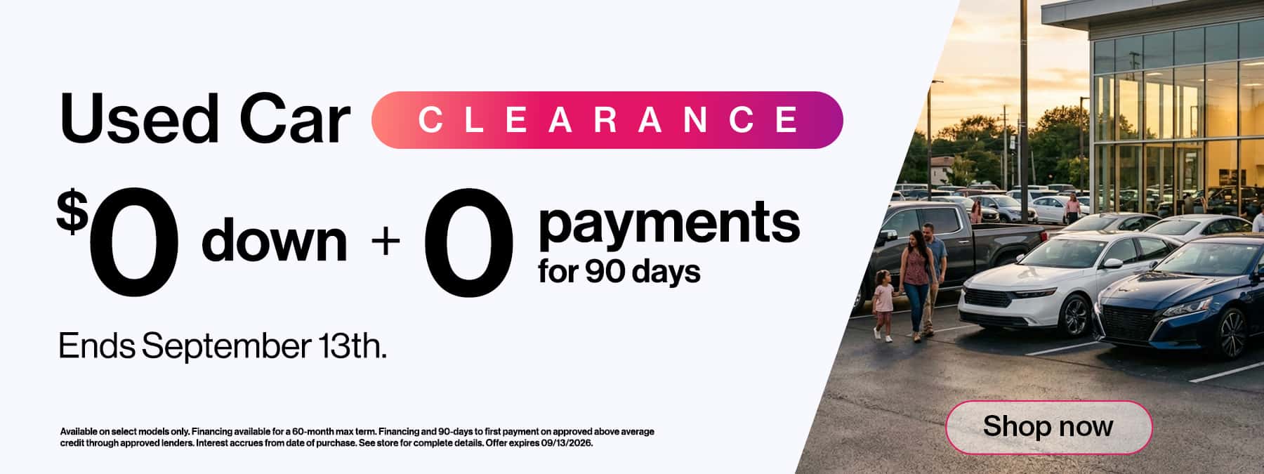 Used Car Clearance