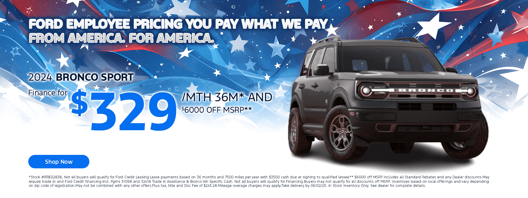FORD EMPLOYEE PRICING YOU PAY WHAT WE PAY - FROM AMERICA. FOR AMERICA.