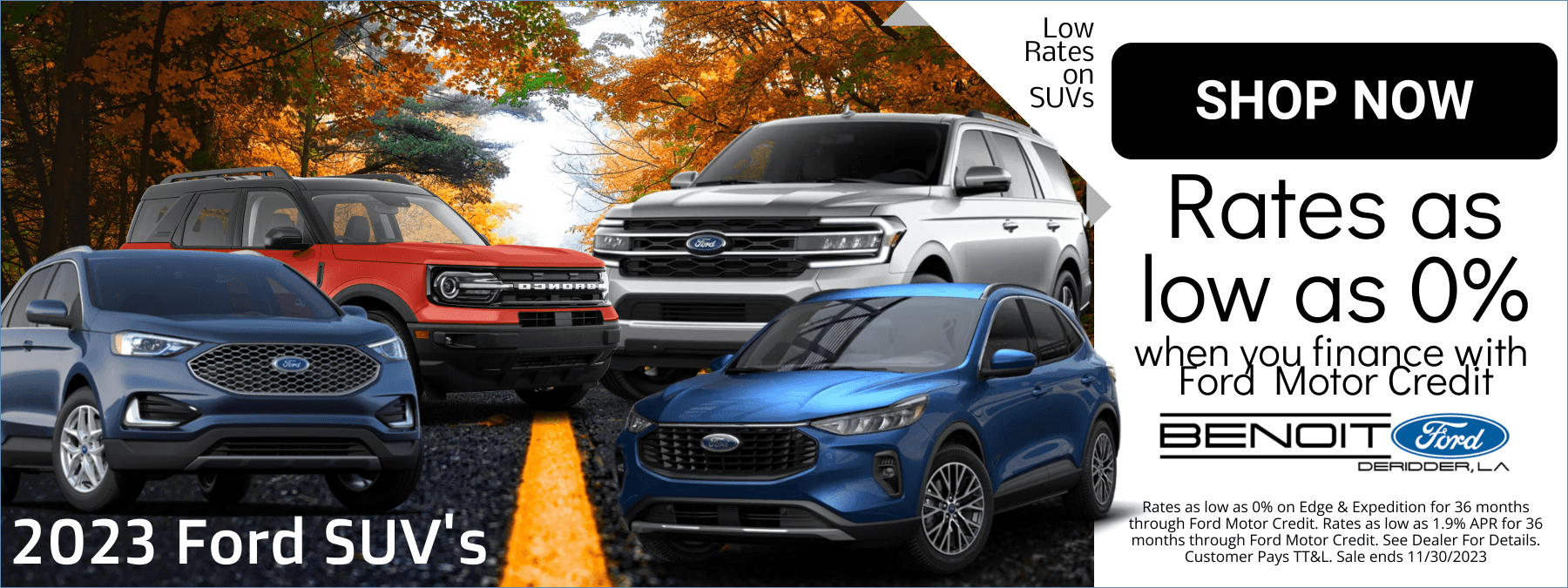November Ford Deridder SUV Rates-1800&#215;675-px