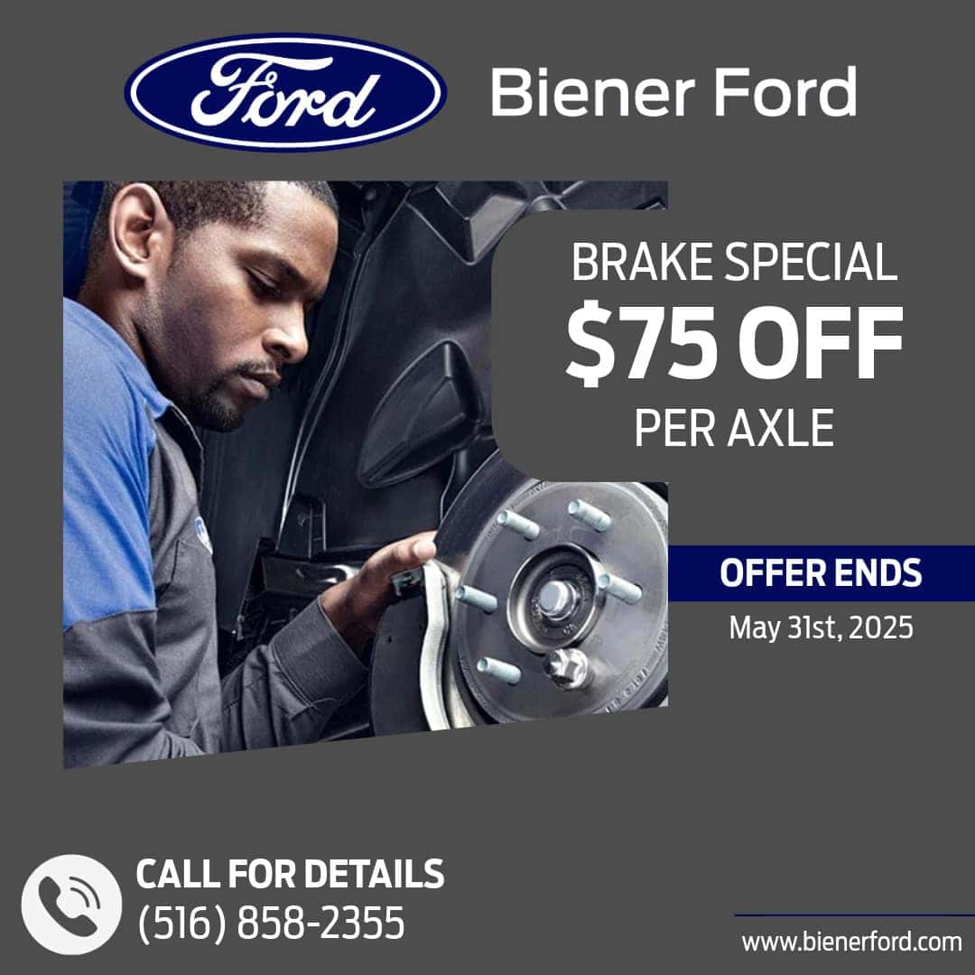 Brake Special - $75 off Per Axle