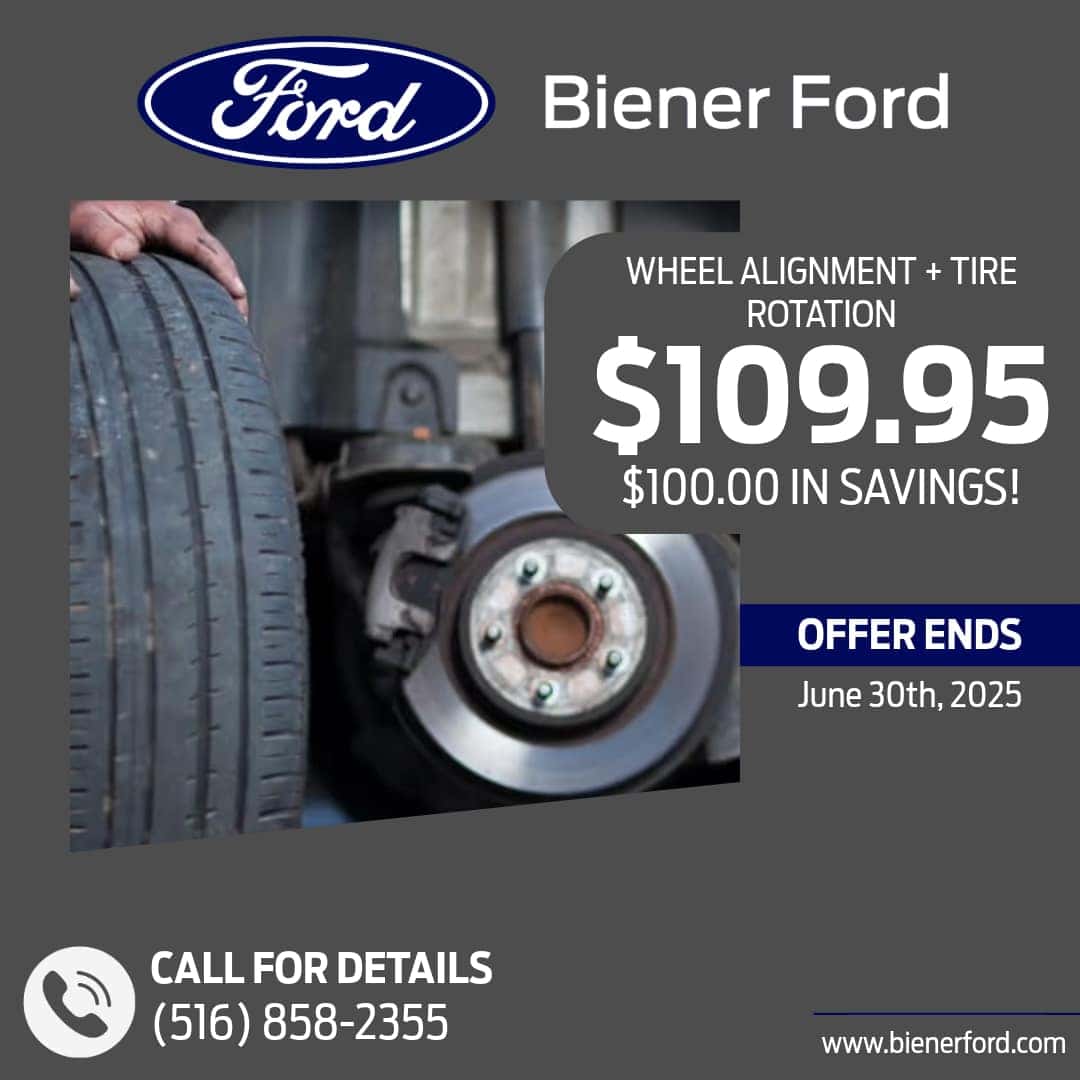 Wheel Alignment + Tire Rotation - $109.95