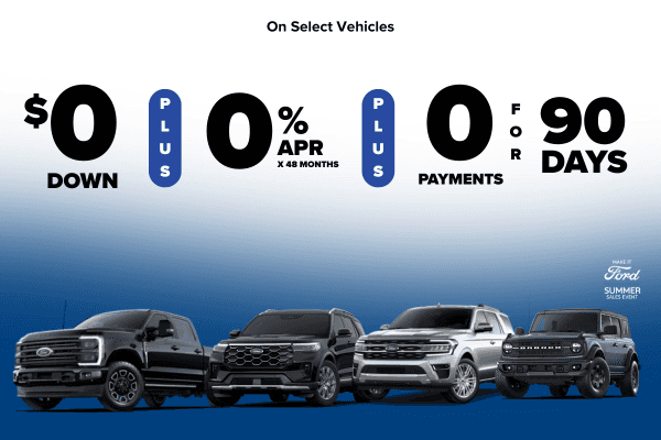 Ford Summer Sales Event