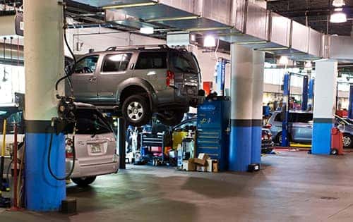 service bay