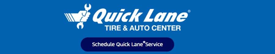 Schedule Ford Quick Lane Service near me