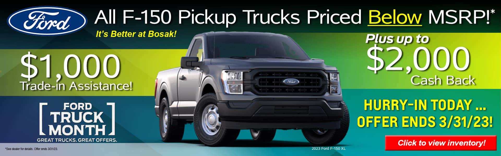 2023 Bosak Ford_Web Banner 2