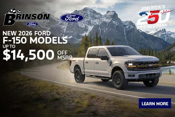 New 2026 Ford F150 models