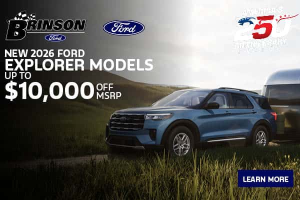 New 2026 Ford EXPLORER MODELS