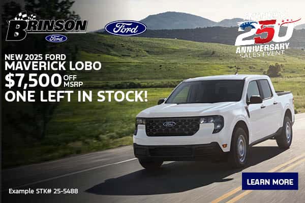 New 2025 Ford MAVERICK LOBO