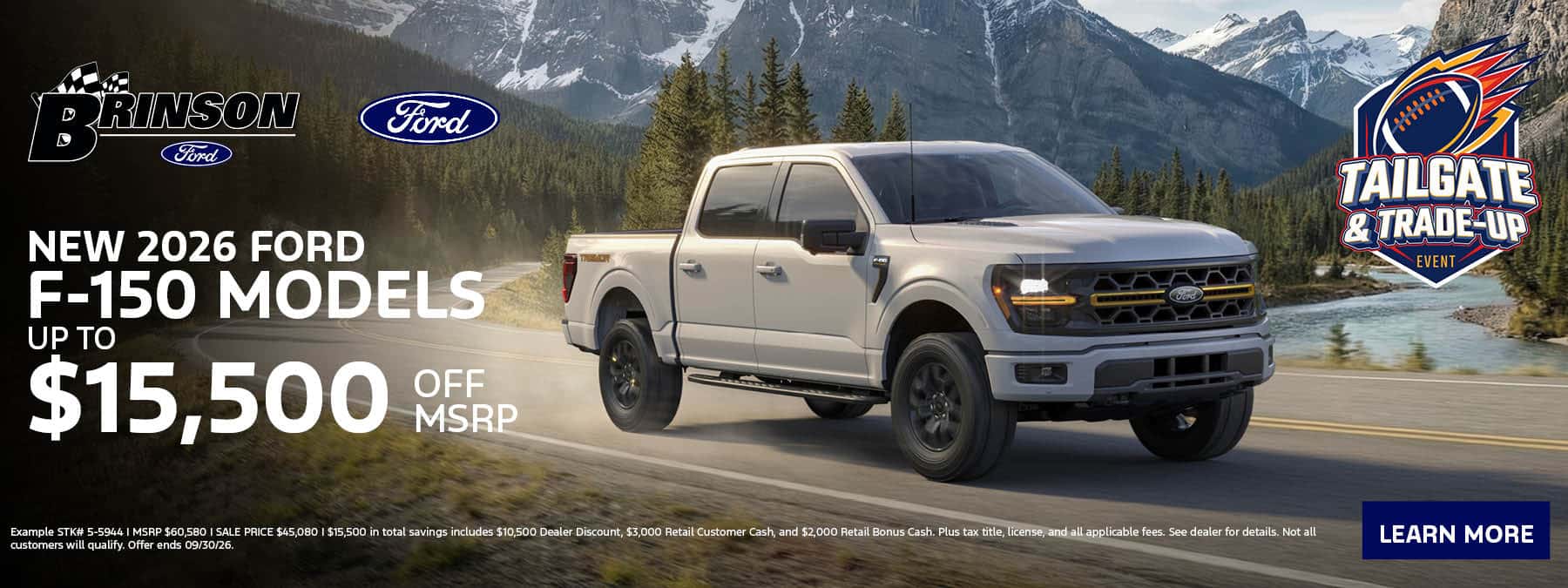 New 2026 Ford F-150 Models