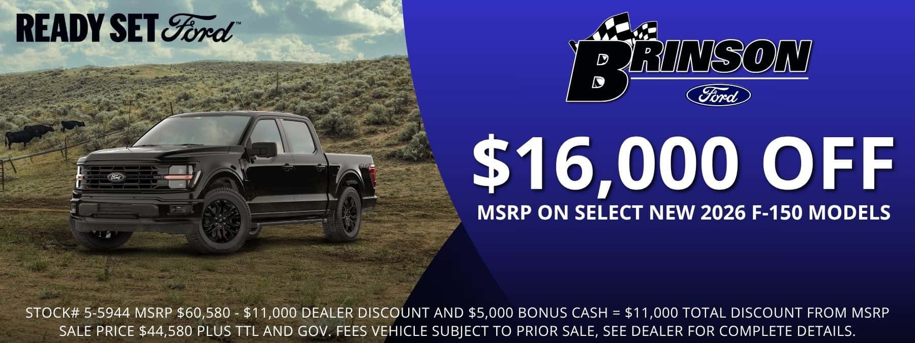 F150 October Sale