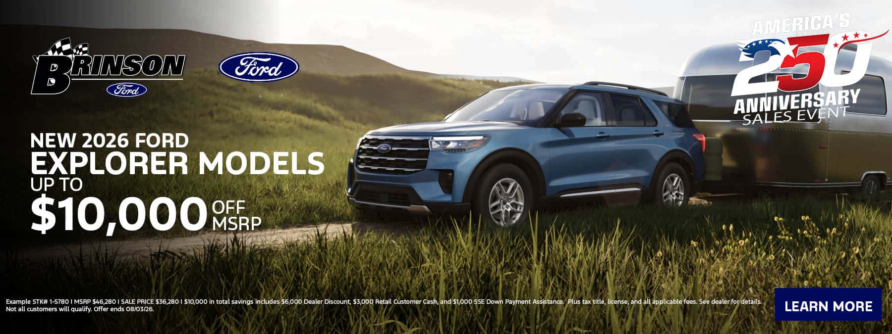 New 2026 Ford EXPLORER MODELS