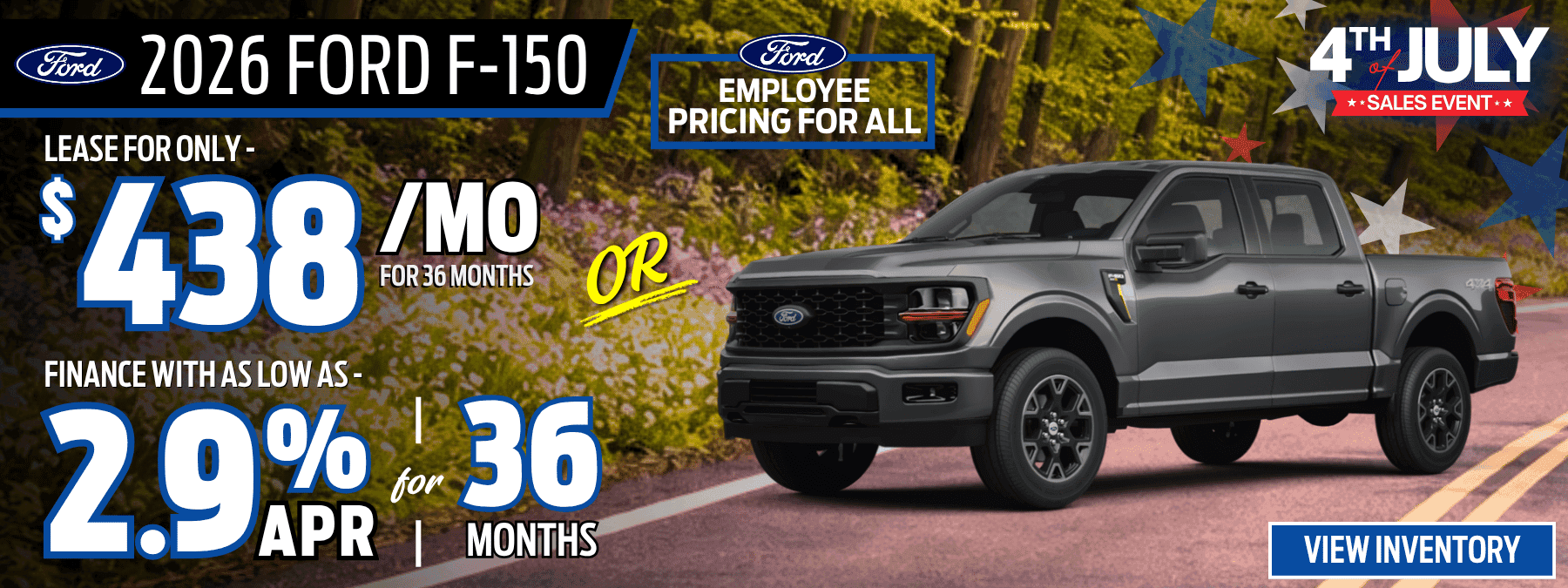 ford f-150 lease apr offer july26