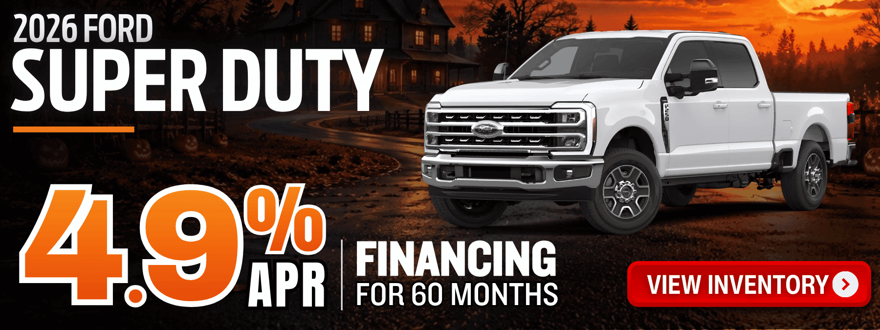 ford super duty finance offer october 2026