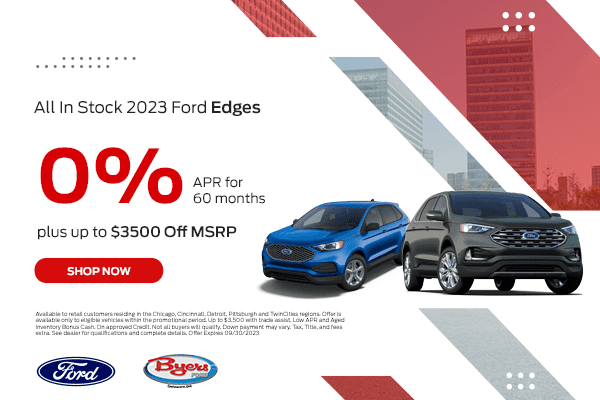 All In Stock 2023 Ford Edges