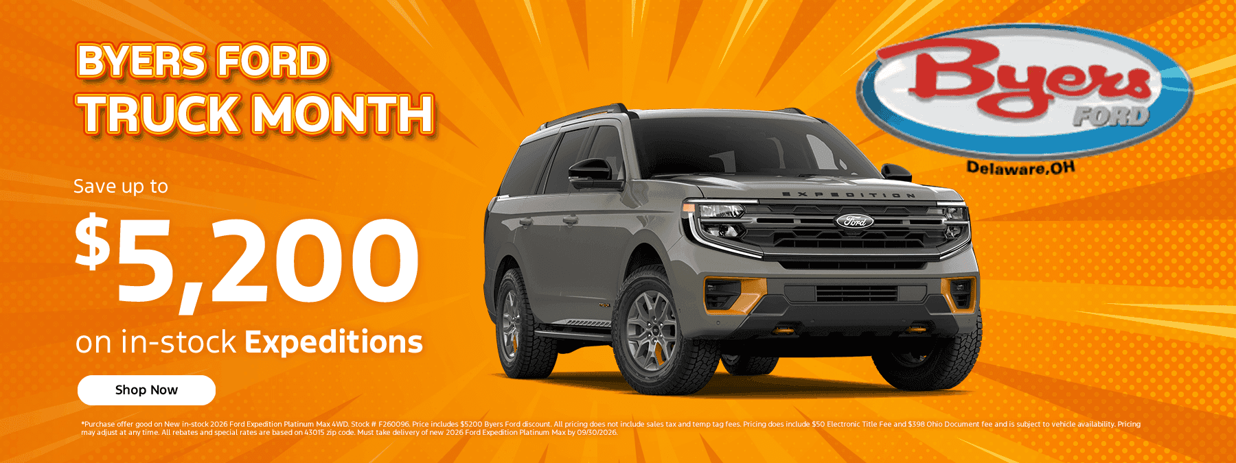 Byers Ford Truck Month