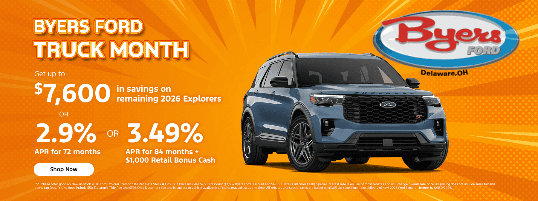 Byers Ford Truck Month