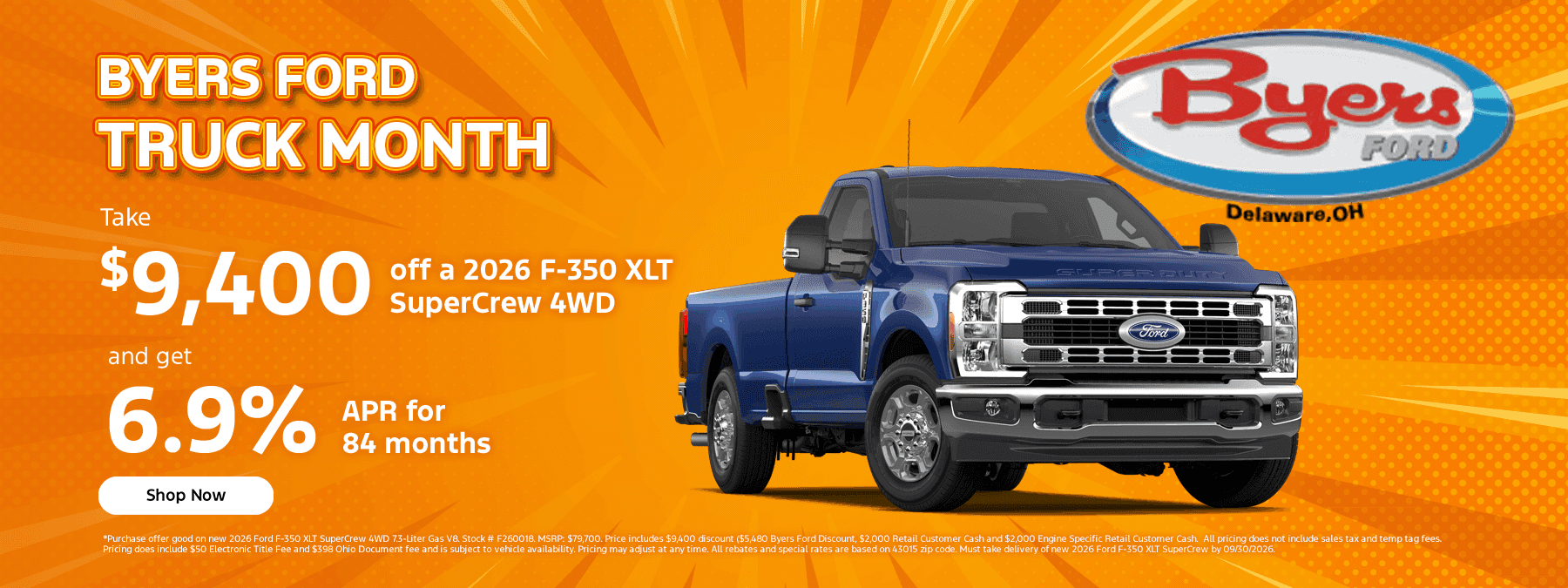 Byers Ford Truck Month