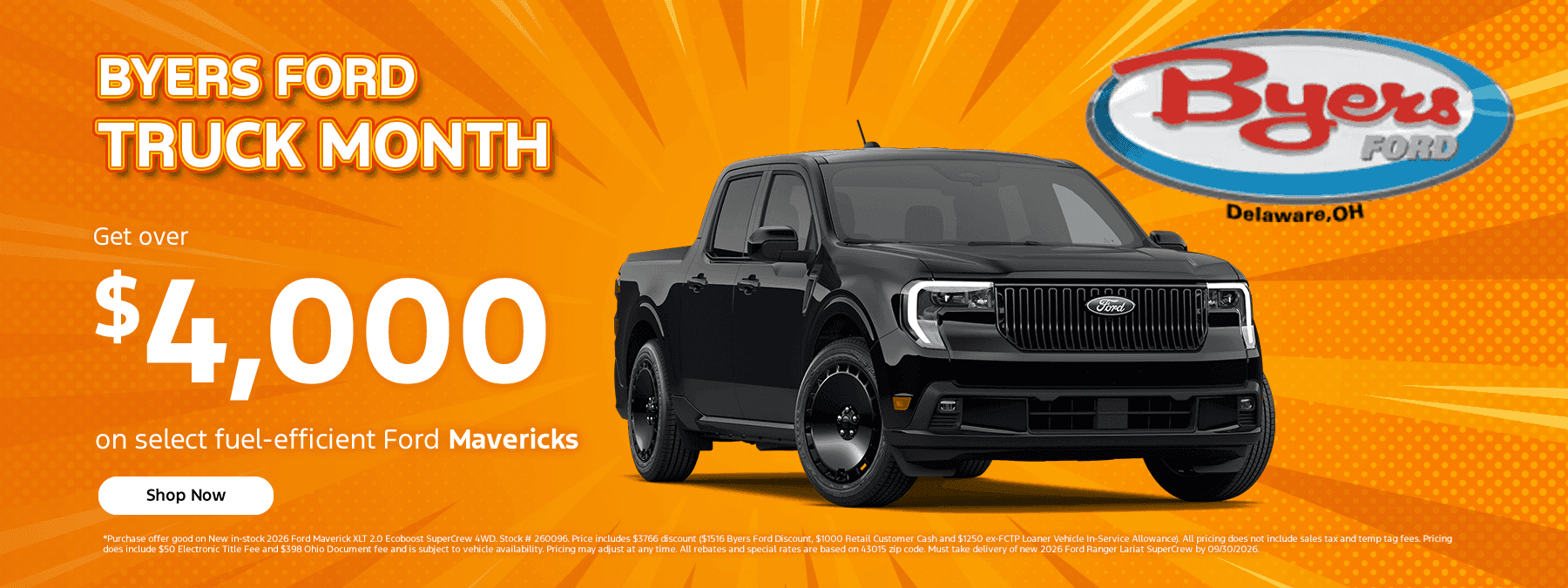 Byers Ford Truck Month