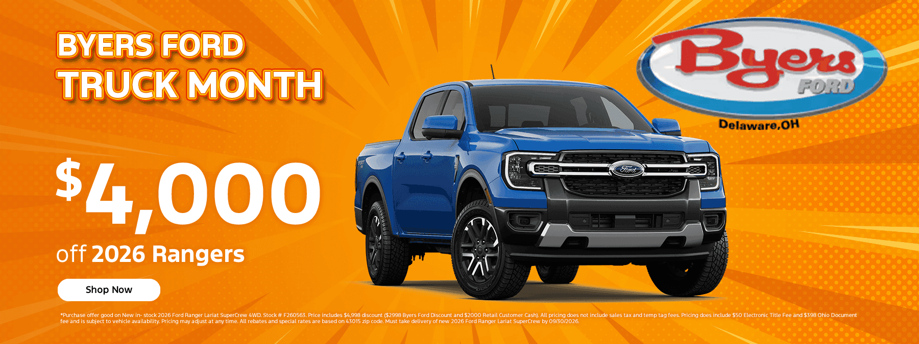Byers Ford Truck Month