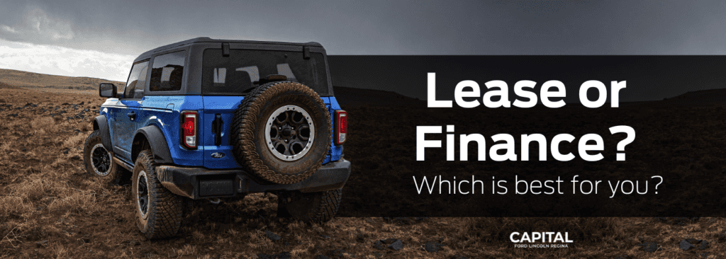 ford bronco with text beside