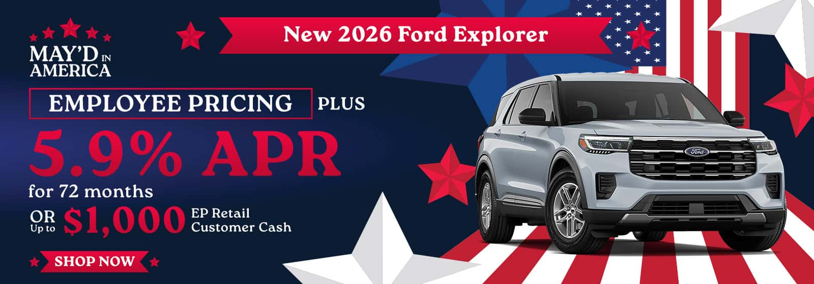 New 2026 Ford Explorer
