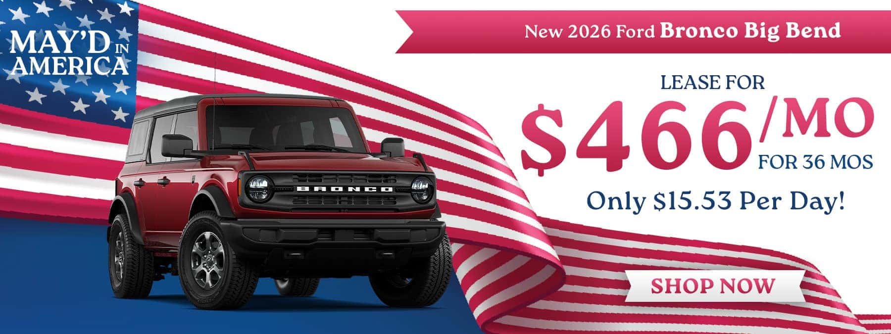 New 2026 Ford Bronco Big Bend